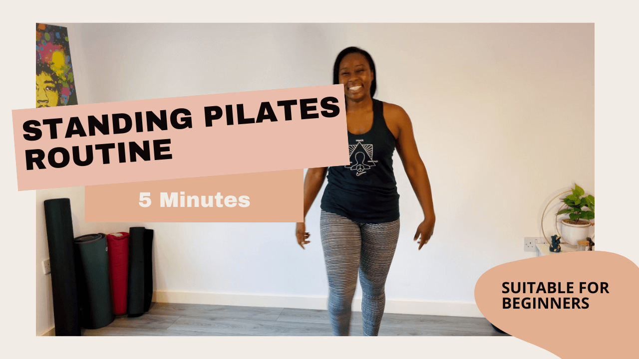 5 minute Standing Pilates workout